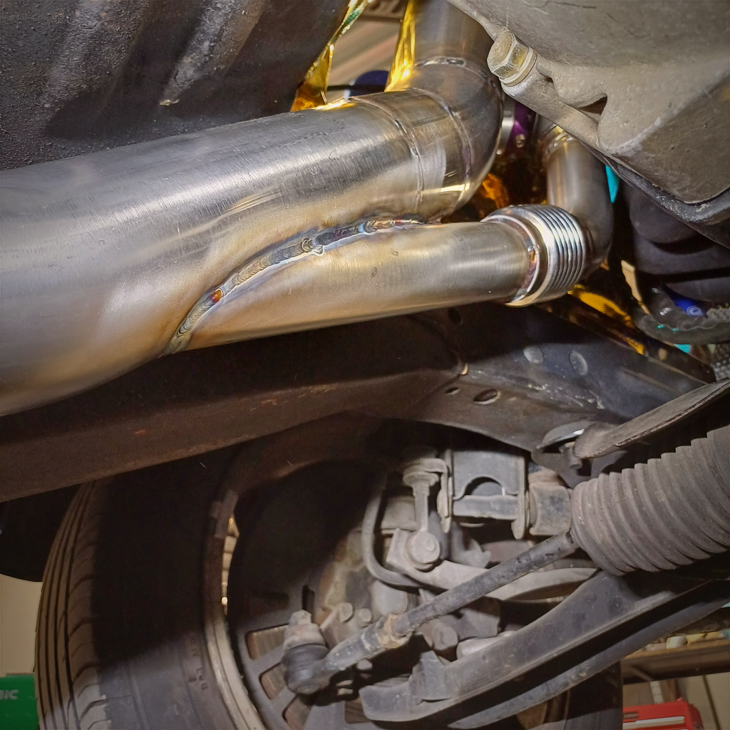 downpipe om maat met external wastegate